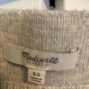 Madewell 100% merino wool skirt.